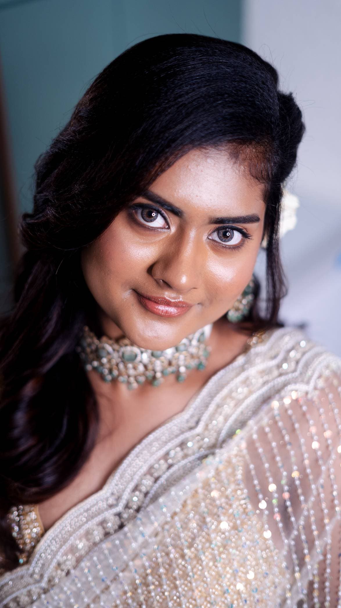 Bridal makeup look from Page 3 Luxury Salon Madurai