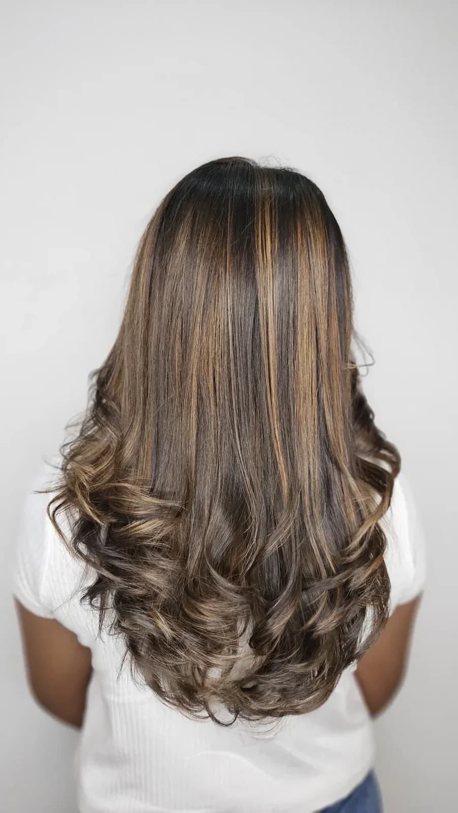 Hair colour and texture transformation by Page 3 Luxury Salon Madurai stylists