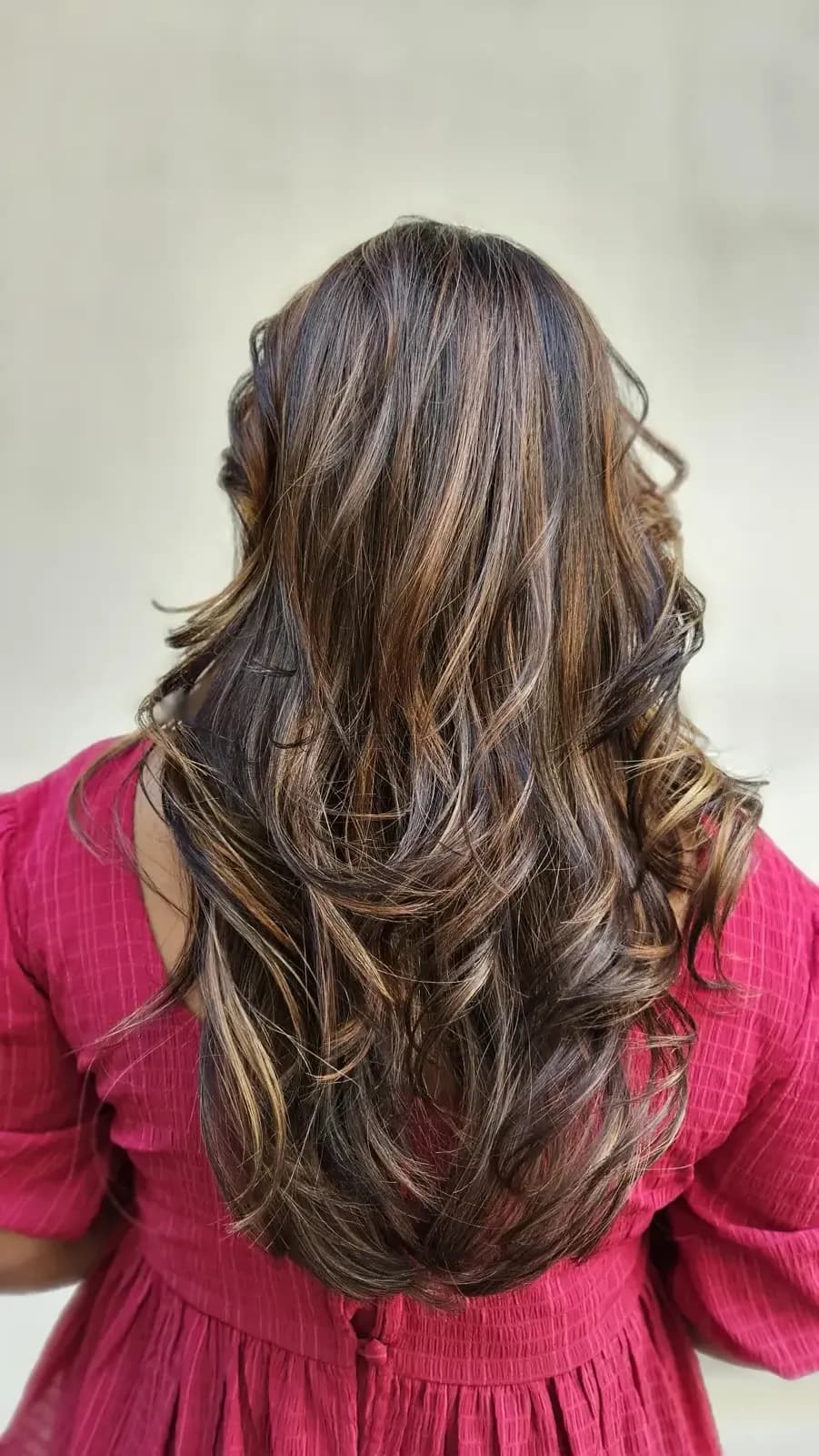 Hair colour and texture transformation by Page 3 Luxury Salon Madurai stylists